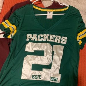 PINK Packers jersey
